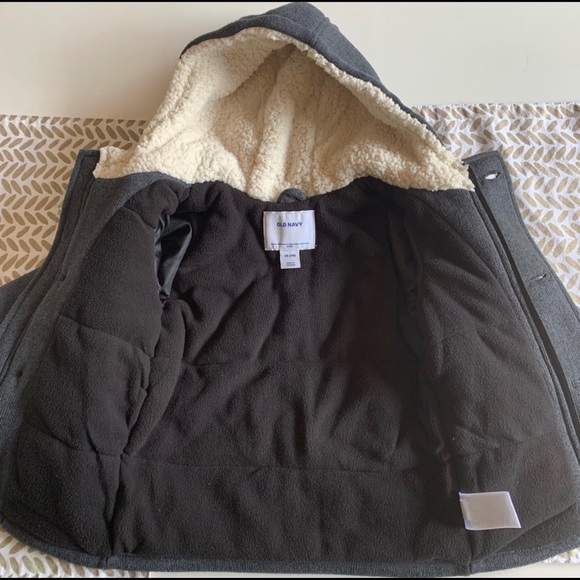 Old Navy Toddler Fleece Lined Coat - Picture 3 of 4